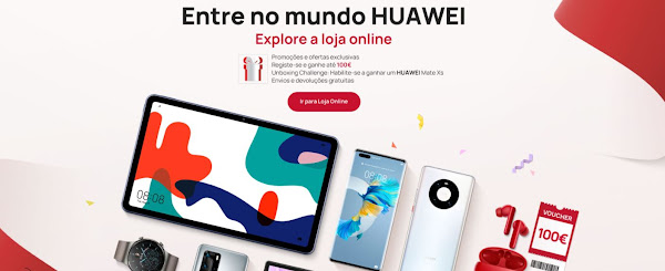 Loja online da Huawei já disponível em Portugal