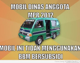 DP BBM Gambar Mobil car funny mobil dinas mpr