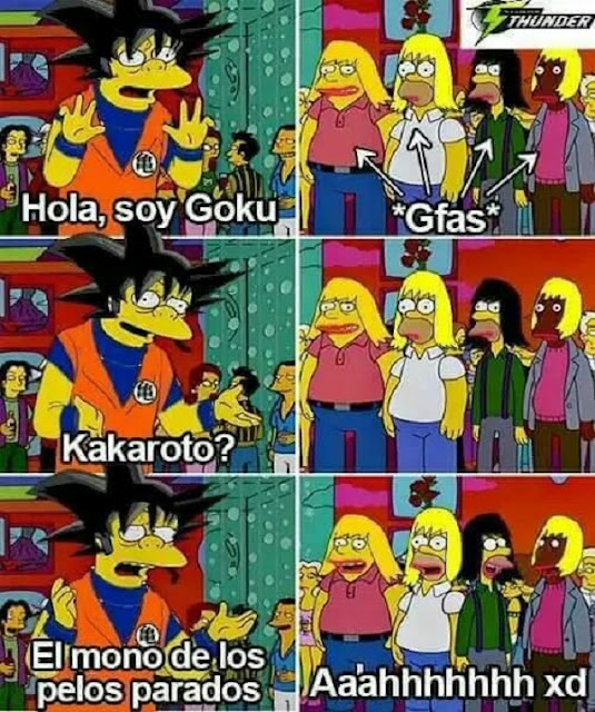 Las mamás y Goku