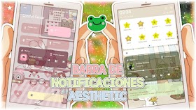 DESCARGA LA MEJOR BARRA DE NOTIFICACIONES ESTILO AESTHETIC