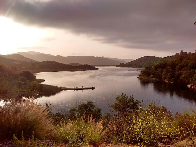 Scenic view of Dixon Lake