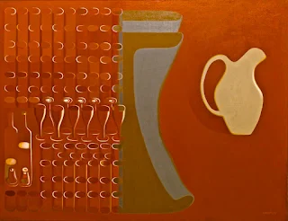 Composición con jarra, 1926-1930 de Amédée Ozenfant