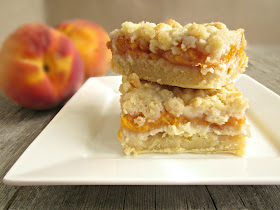 Peach Crumb Bars