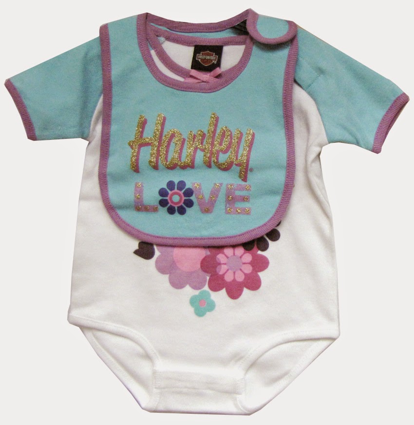 http://www.adventureharley.com/harley-davidson-infant-girls-creeper-w-bib