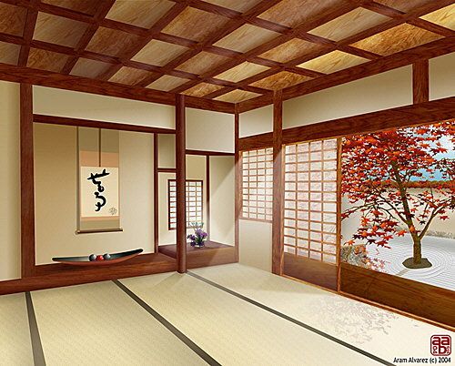 Traditional Japanese House Interior