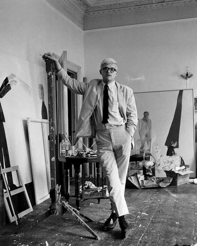 David Hockney seersucker