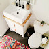 New Trend: Persian Rugs in the Bathroom - Banyolarda Yeni Trend