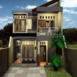 model rumah minimalis bertingkat 2
