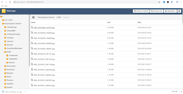 Cara Transfer File dari Zenfone Max Pro M2 ke PC / Laptop Tanpa Kabel