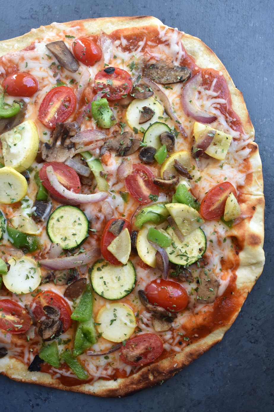 Grilled Vegetable Pizza