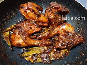 ayam telah diungkep