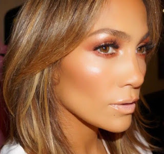 maquillage makeup blond brown Jennifer Lopez