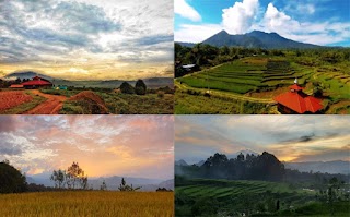  Menikmati Indahnya Sore Di Durte Land Yang Menawan Dari Gunung Sago Dan Marapi