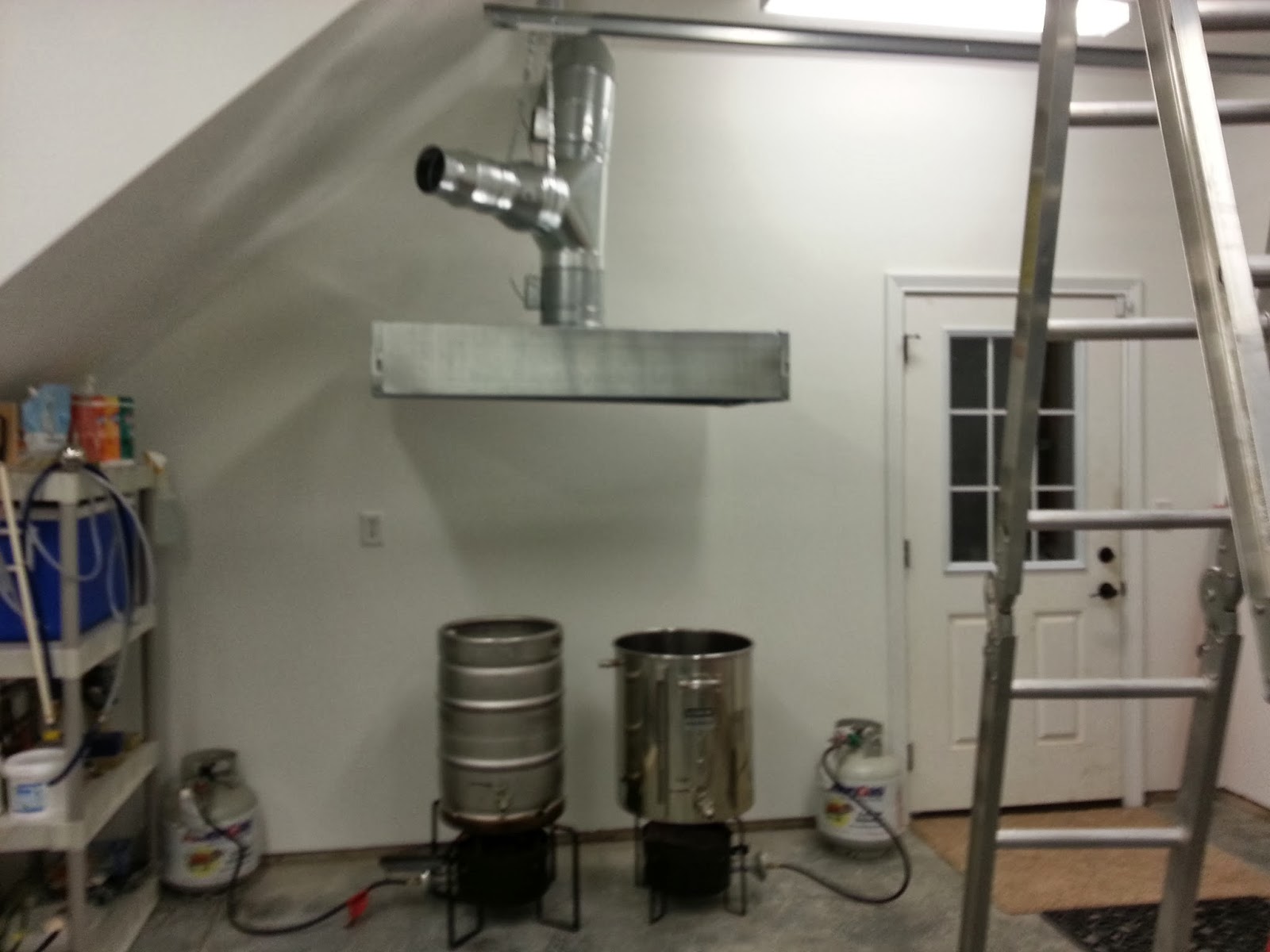 Howard County Homebrew Club: New Dead Spider Brewery Vent Hood