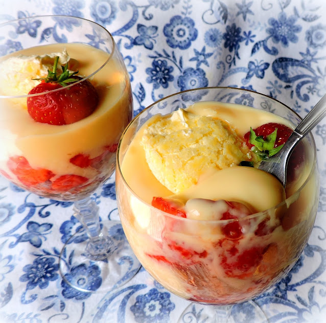 Cream Tea Trifle Pots