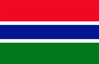 Bandera de Gambia, hitoria e informacion del pais