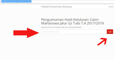 Cara melihat kelulusan sipenmaru tahap II Poltekkes Bandung