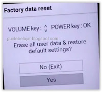 reset LG G PAD IV 8.0 FHD