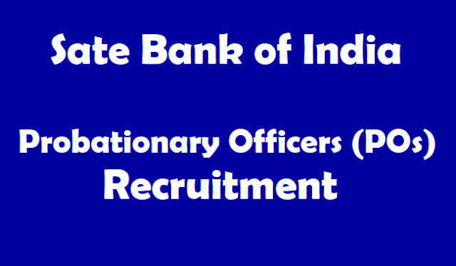 TS Jobs, TG State, AP Jobs, Bank jobs, State Bank of India jobs, SBI POs Recruitment, Probationary Officers, SBI POs Jobs, Probationary Officers Posts