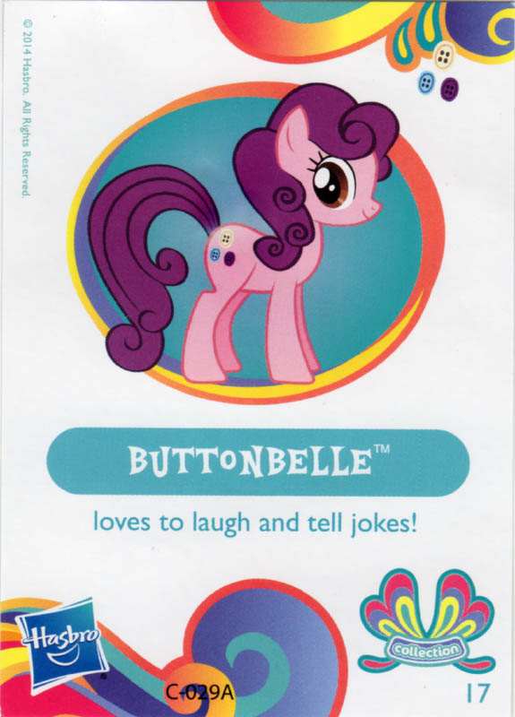 MLP Buttonbelle Blind Bag Cards  MLP Merch