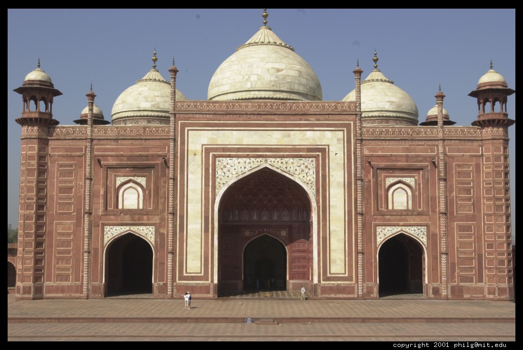 Welcome to the Islamic Holly Places: Taj Mahal Mosque Agra India