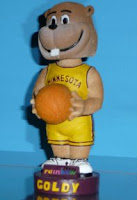 University of Minnesota Golden Gopher mascot bobblehead