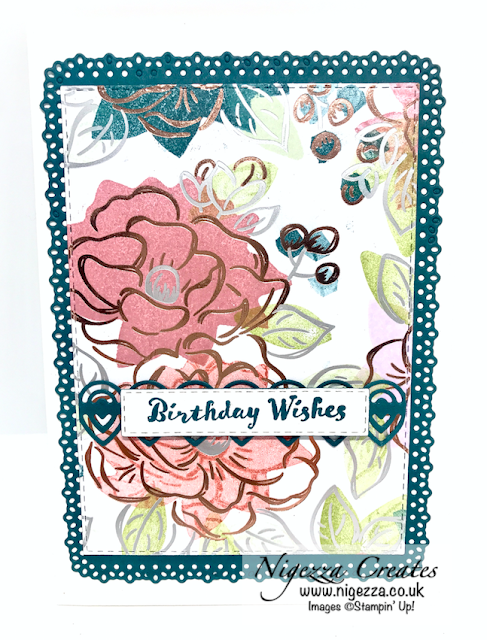 Flowering Foils Positive Thoughts Stampin Up