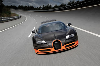 Famous Bugatti veyron super sport