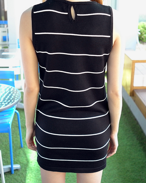 Striped Shift Dress