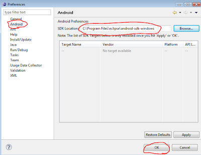 Android  Tutorial on View Topic    Tutorial  How To Setup Eclipse 3 5   Android Sdk 2 1