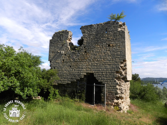 SAINT ETIENNE DES SORTS (30) - Donjon et chapelle romane