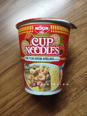 รีวิว นิสชิน บะหมี่ถ้วยกึ่งสำเร็จรูป รสต้มยำครบเครื่อง (CR) Review Instant Cup Noodles Tom Yum Krob Kreung Flavor, Nissin Brand.