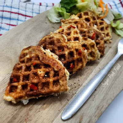 Waffle Iron Chilli Cheese Omelettes recipe slimming world