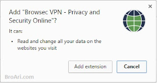 Membuka Situs Yang Diblokir dengan Browsec