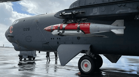 USAF: Dokimi katefthynomenis narkis QuickStrike Extended Range apo vomvardistiko B-52H