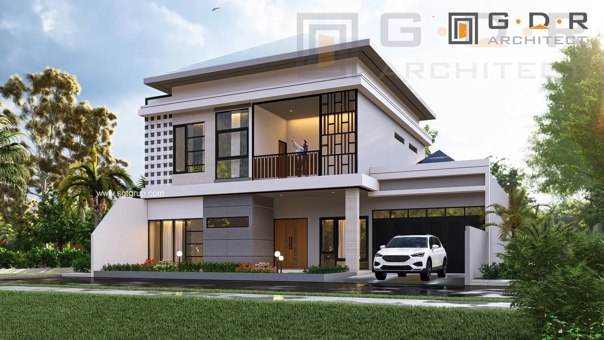 Desain Rumah Minimalis 2 Lantai  Terbaik (1)