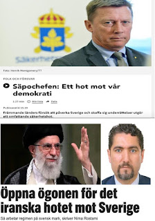 SÄPO-chefen redogör utländska staters underrättelseverksamhet i Sverige. 