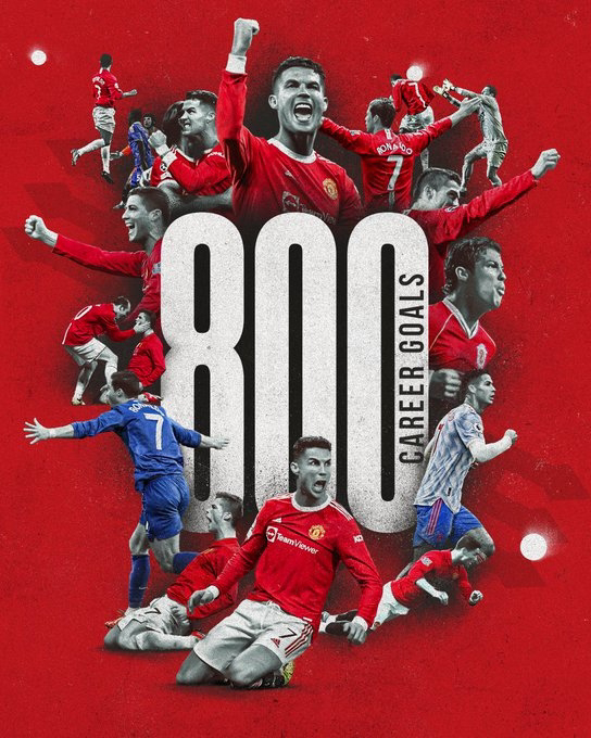 Ronaldo Scores 800th Career Goal.