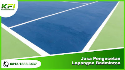 Jasa Pengecatan Lapangan Badminton