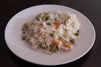 Home Cooked Vegetable Rice 