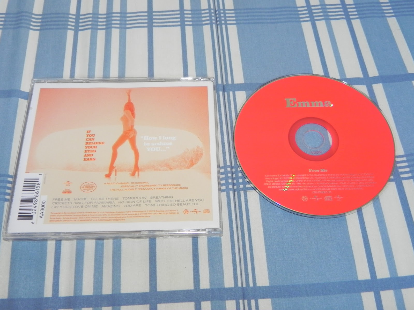 Publicafé Collection: CD Free Me - Emma Bunton