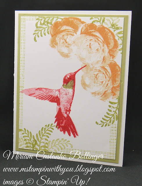 Miriam Castanho-Bollinger, #mstampinwithyou, stampin up, demonstrator, dsc, all occasions card, picture perfect stamp set, awesomely artistic, su