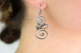 awesome eco-friendly 6th anniversary gift dirtyprettyartwear earring