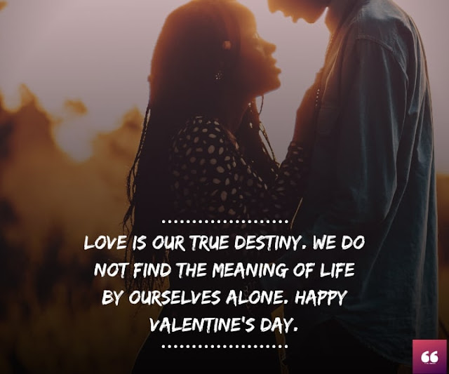 Happy Valentines Day Quotes & Wishes for Him & Her