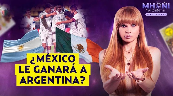 Mhoni Vidente lanza predicción para el Mexico vs Argentina