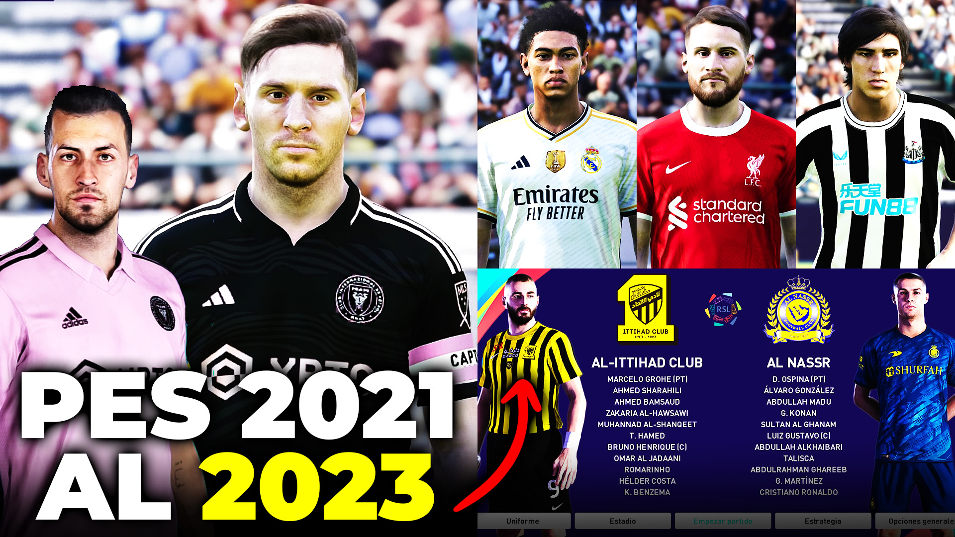 PES 2021 Option File 20232024 Summer Transfers Update (PS4, PS5, PC