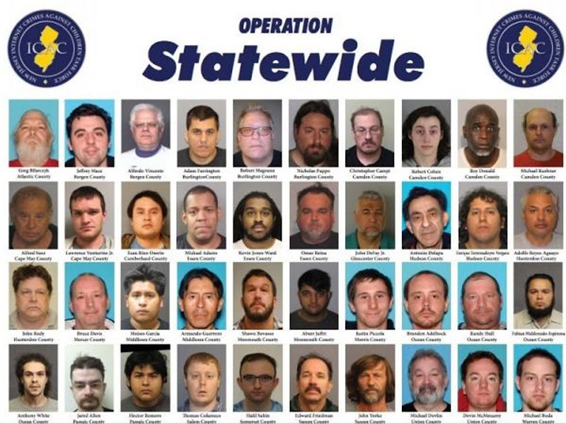 Dominicanos caen en “Operación State Wide” contra pornografía infantil en New Jersey