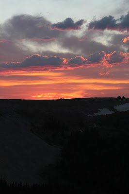 Sunset at Medicine Wheel