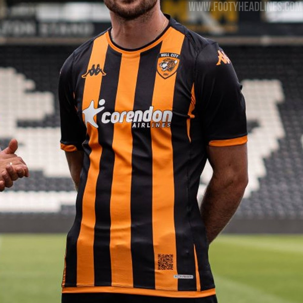 No More Umbro - Kappa Hull City 23-24 Home Kit Released - Footy Headlines