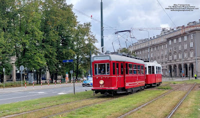 Wagon K + Konstal ND, MPK Kraków, parada tramwajów